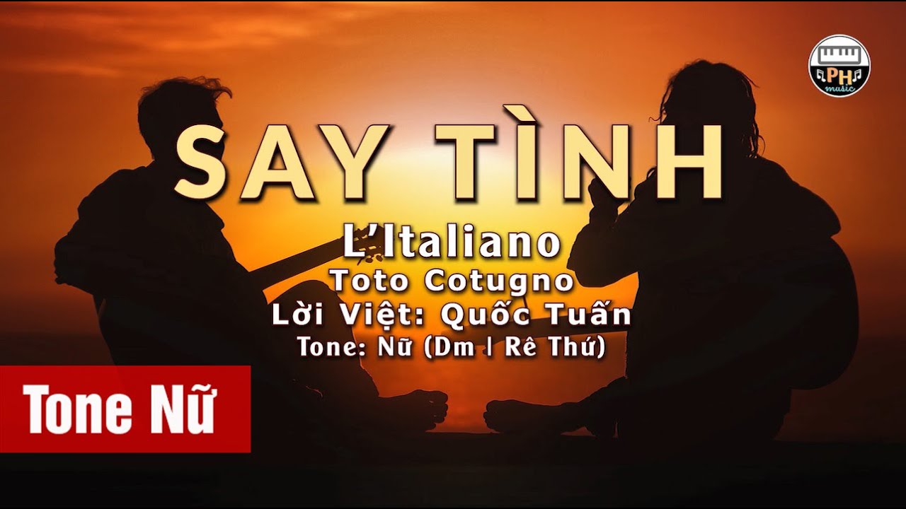 Say Tình | Karaoke | Tone Nữ | Beat Chuẩn
