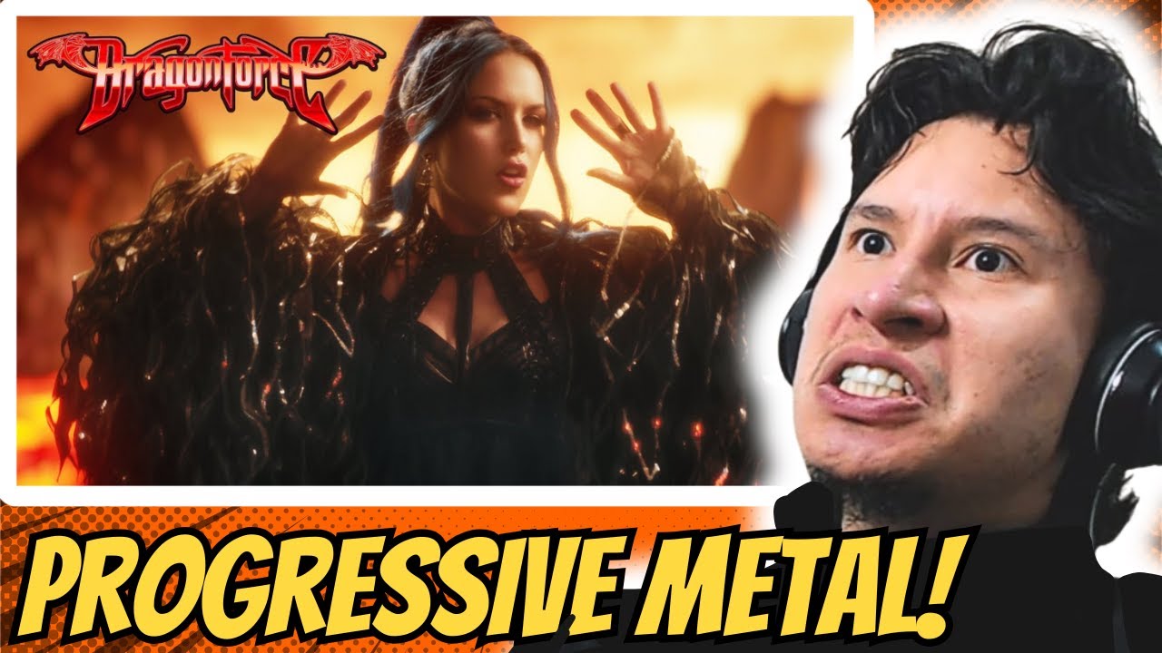 ARTIST REACTION | DRAGONFORCE ft. Alissa White-Gluz - Burning Heart (Official Video) #musicreaction