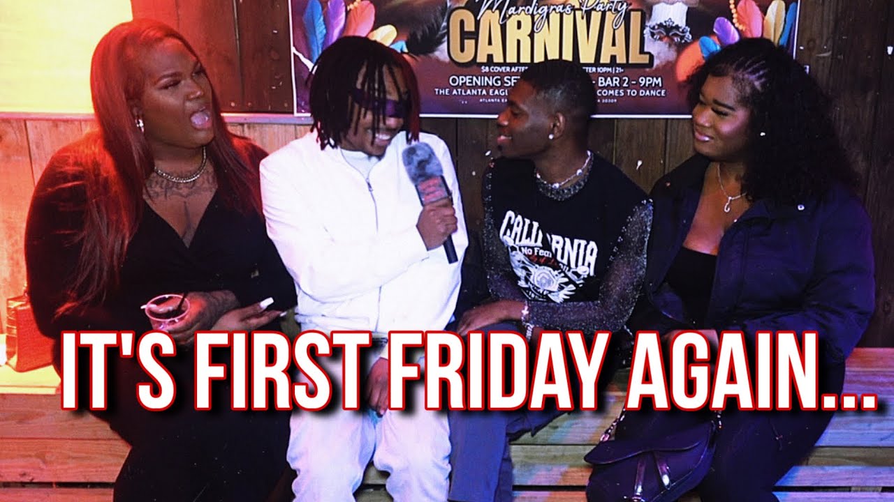 FIRST FRIDAY in ATL 🍑 | Getting into the Pieces | Vlog + Street Interviews 