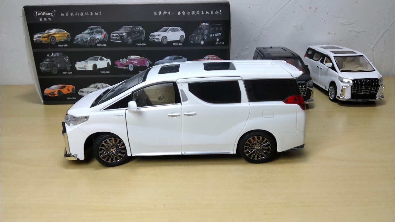 Seberapa Realistis dan Mewah Miniatur Diecast Model Toyota Alphard Skala 1:24, Ada Remote Kontrolnya