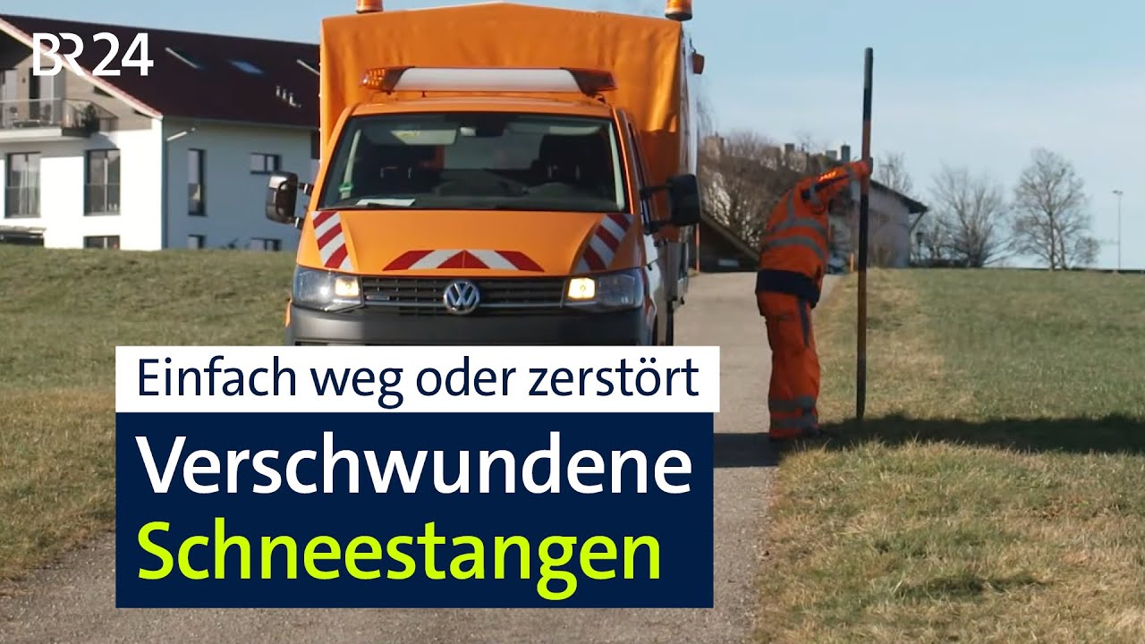 Hunderte Schneezeiger verschwinden, werden niedergetreten oder kaputt gemacht | Abendschau | BR24