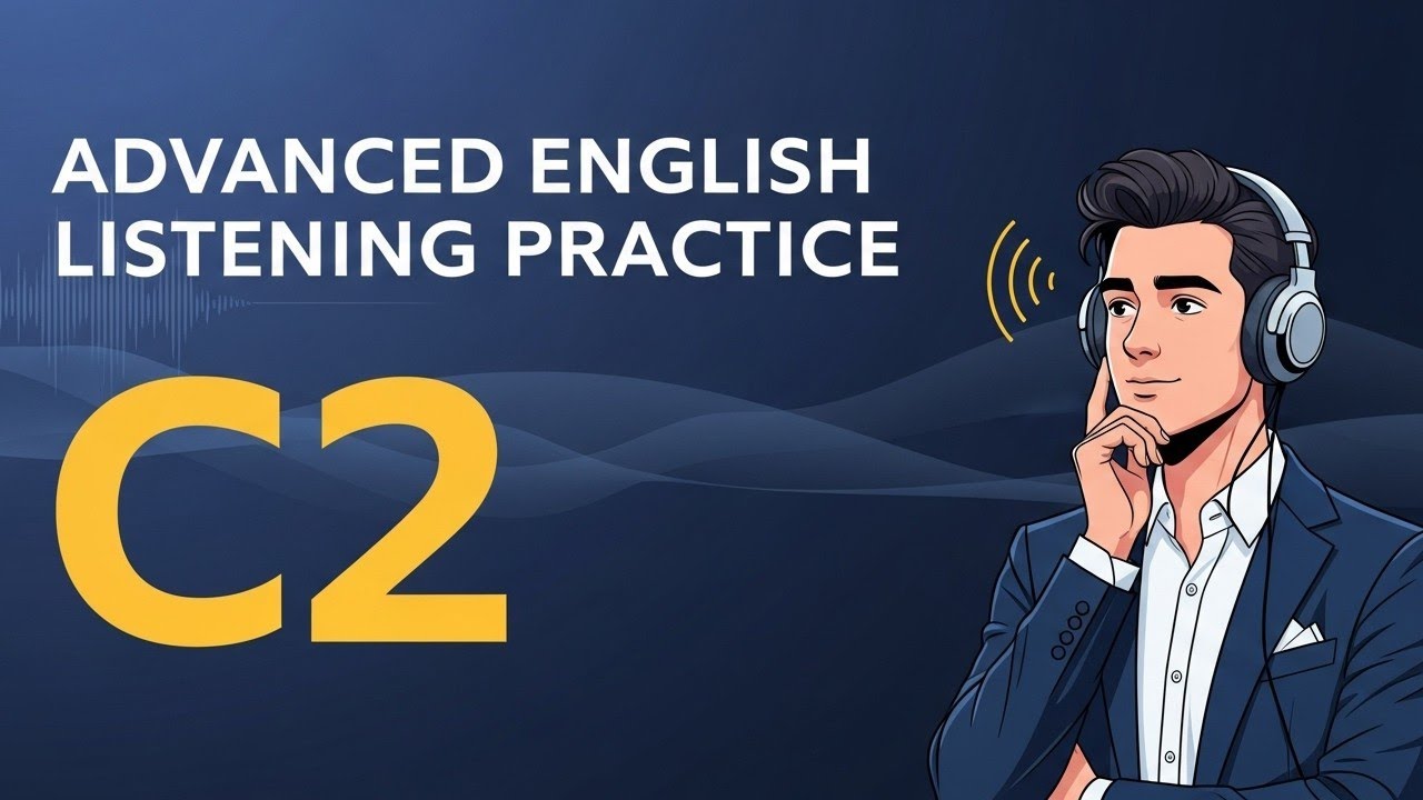 🎧 C2 Advanced English Listening Practice | Native-Level Conversations