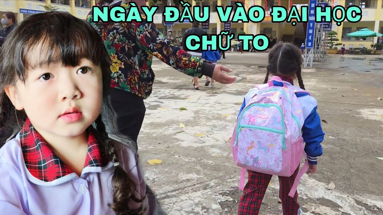 NGÀY ĐẦU TIÊN ĐI HỌC CỦA KAPY / KHÓI LỚP một 