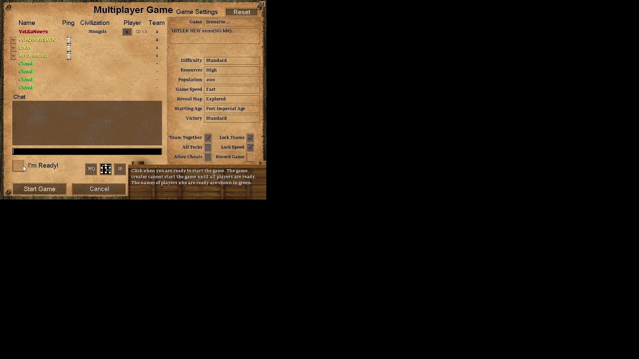 ⚡ Age of Empires | Tek Maç, Tek Şans!