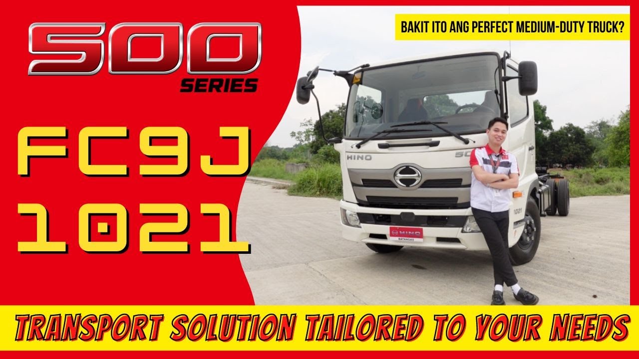 Ang Perfect Medium-Duty Truck Para Sayong Negosyo | Hino 500 Series 1021 | Hino Batangas