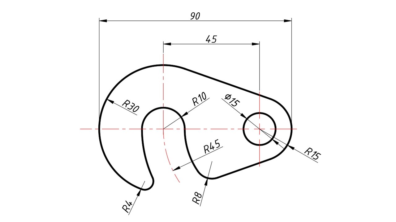 AutoCAD 2D tutorial_AutoCAD 2B Uygulama ( Kanca )