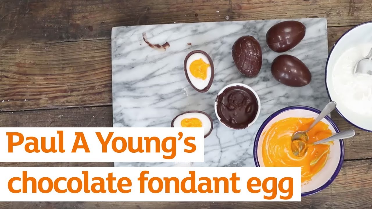 Paul A Young's chocolate fondant egg | Recipe | Sainsbury's
