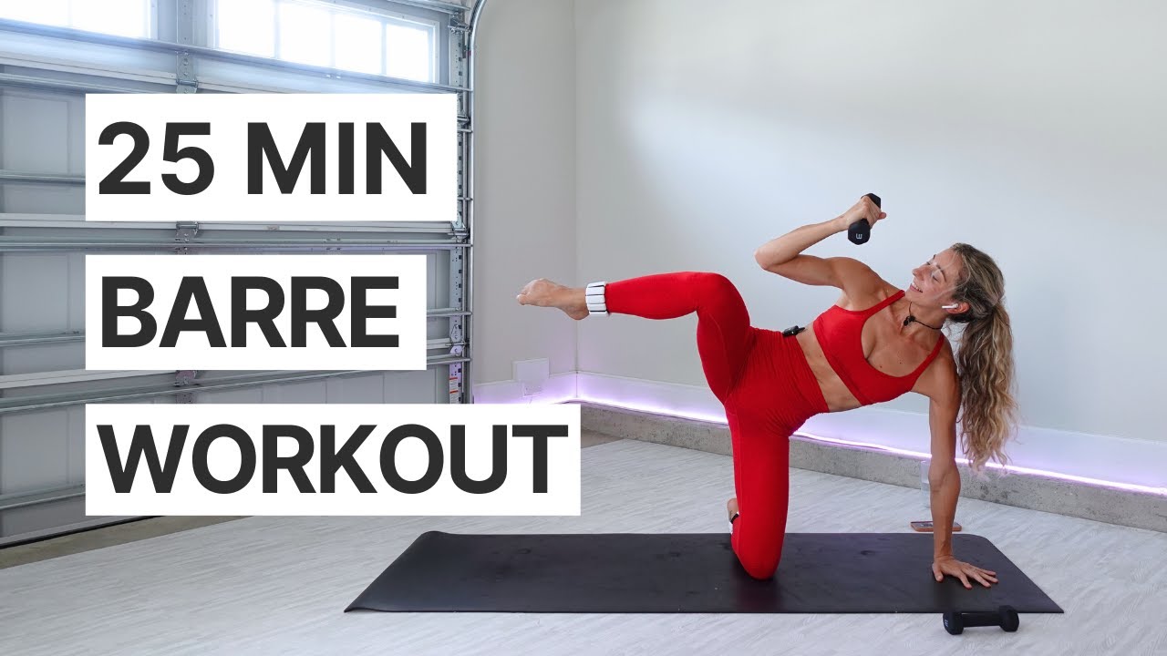 25MIN BARRE Workout Full Body