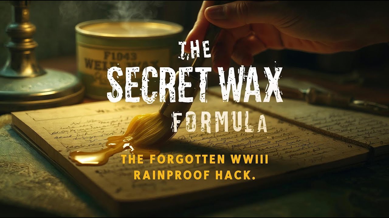 This 1943 Field Wax Could Turn Any Cloth Into Armor Against Rain