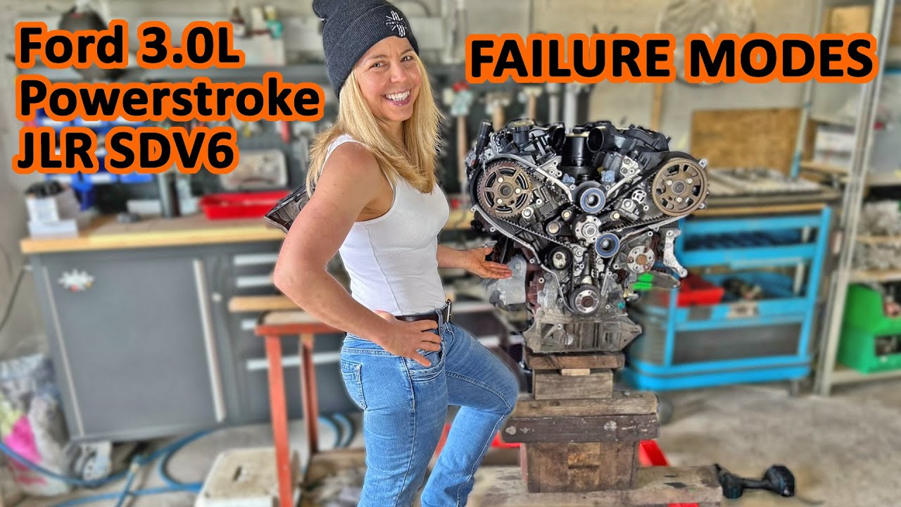Виды неисправностей двигателя Ford 3.0L Powerstroke — а также JLR SDV6 306DT / S5-EP16