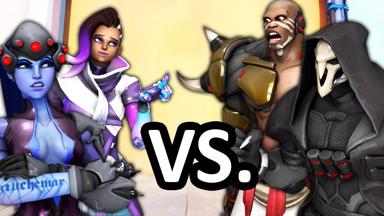 Мужчины против женщин в Overwatch 2