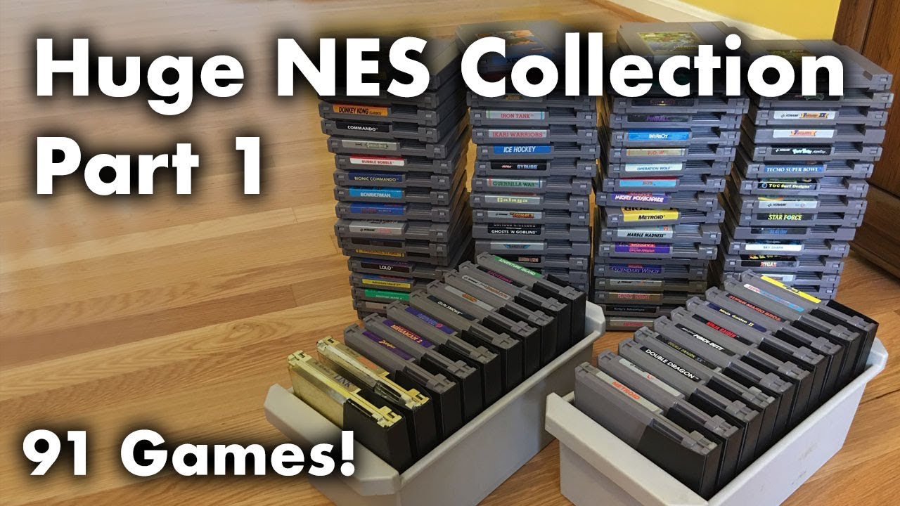 Huge NES Collection! - Part 1