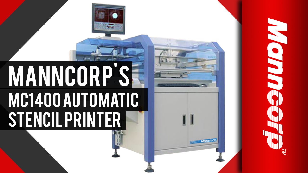 MC1400 SMT Stencil Printer Provides Highly Accurate & Repeatable Printing