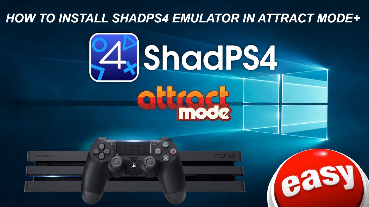 HOW TO - Add ShadPS4 to Attract Mode Plus Frontend