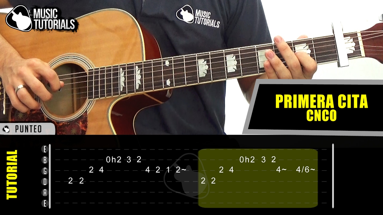 Cómo tocar Primera Cita de CNCO en Guitarra | Tutorial COMPLETO + PDF GRATIS