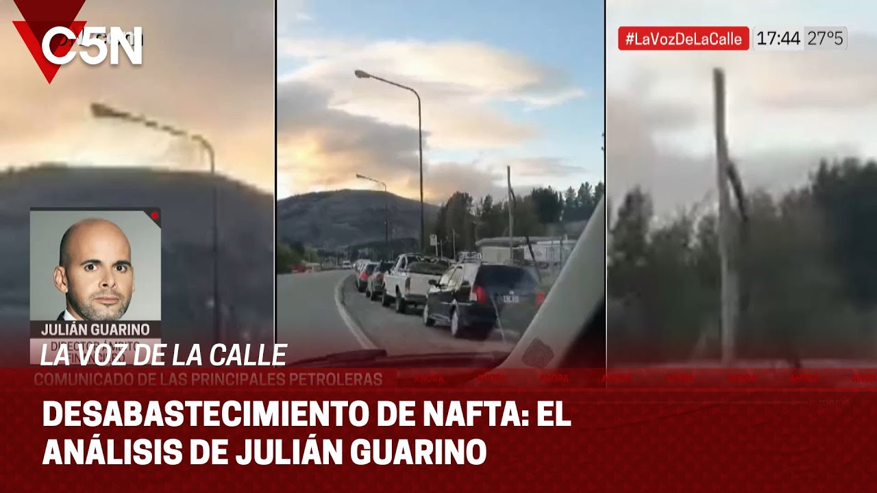 JULIÁN GUARINO contó las RAZONES detrás del DESABASTECIMIENTO de NAFTA