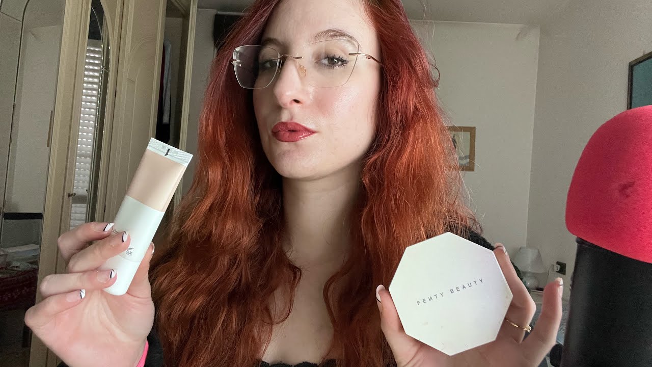 Asmr LA MIA MAKE UP COLLECTION 💄💋 OnlyRED ASMR
