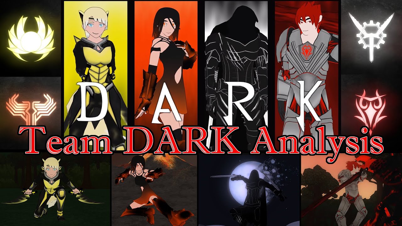 Team DARK Breakdown & Analysis (RWBY Fanmade Character Analysis)