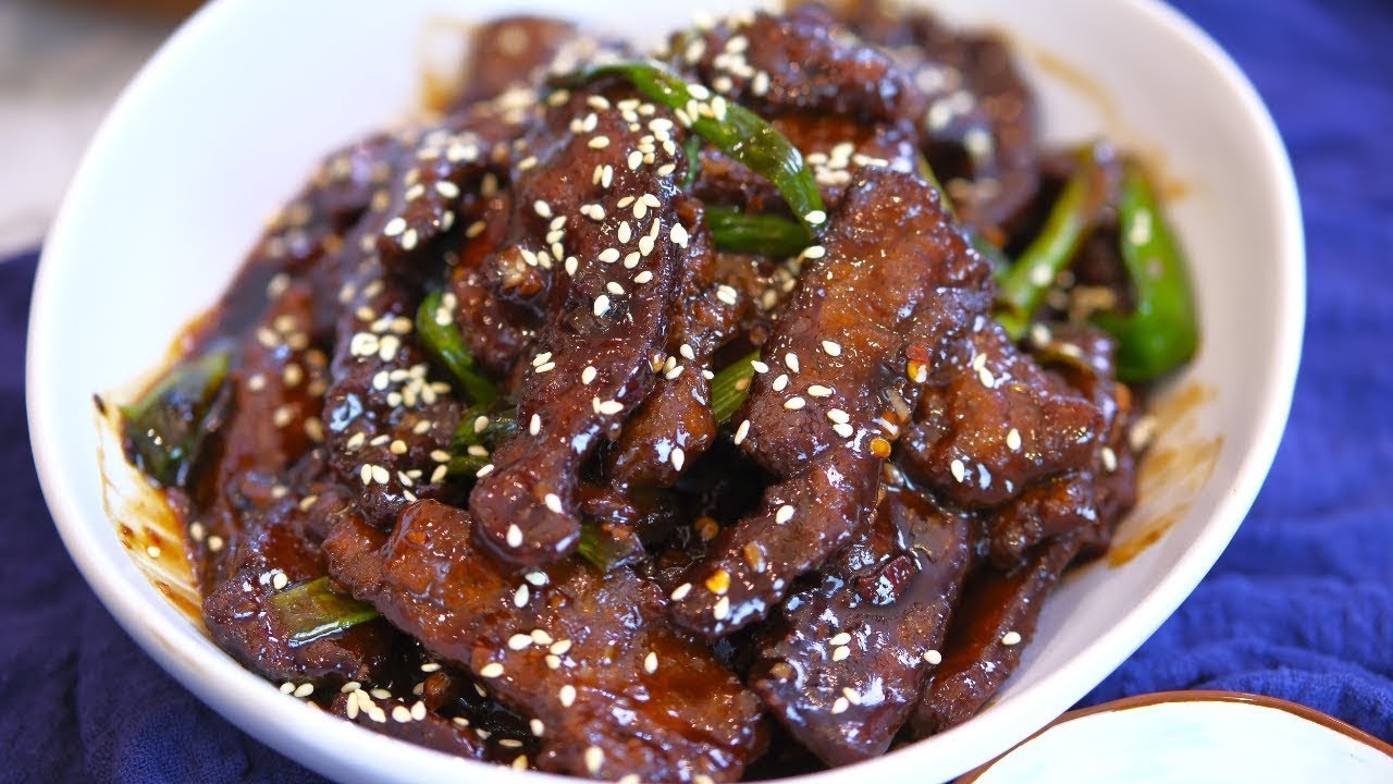 BETTER THAN PF Chang's - Mongolian Beef Recipe
