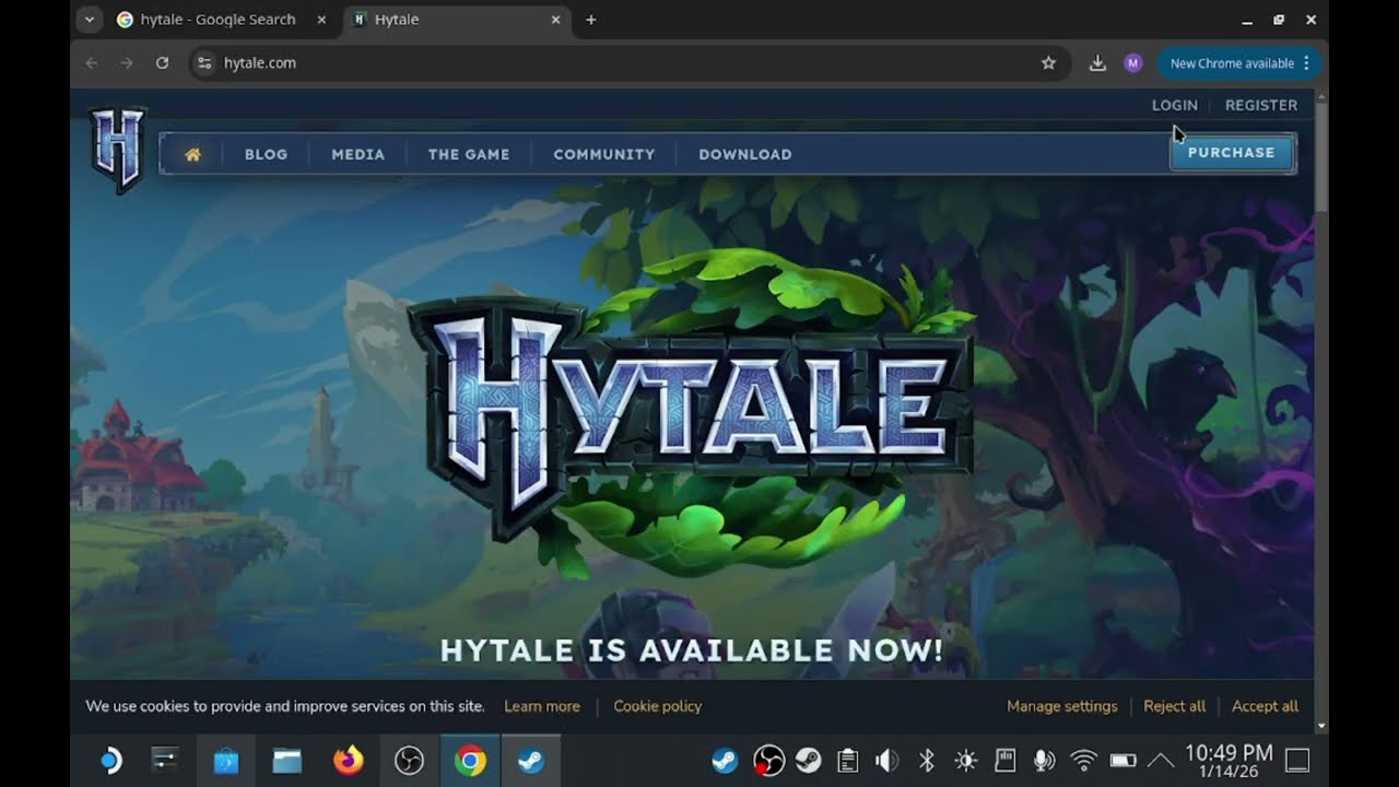 how to download hytale on a steam deck
