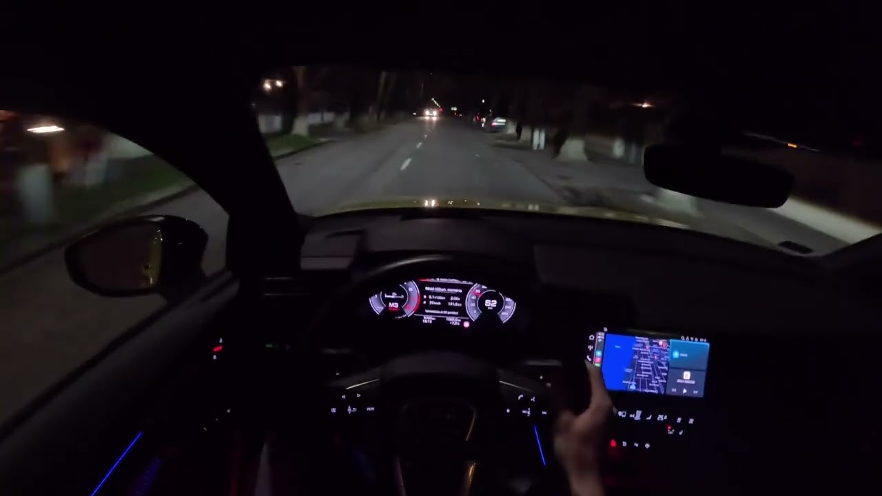 POV NIGHT DRIVE 2024 AUDI A3 S-LINE