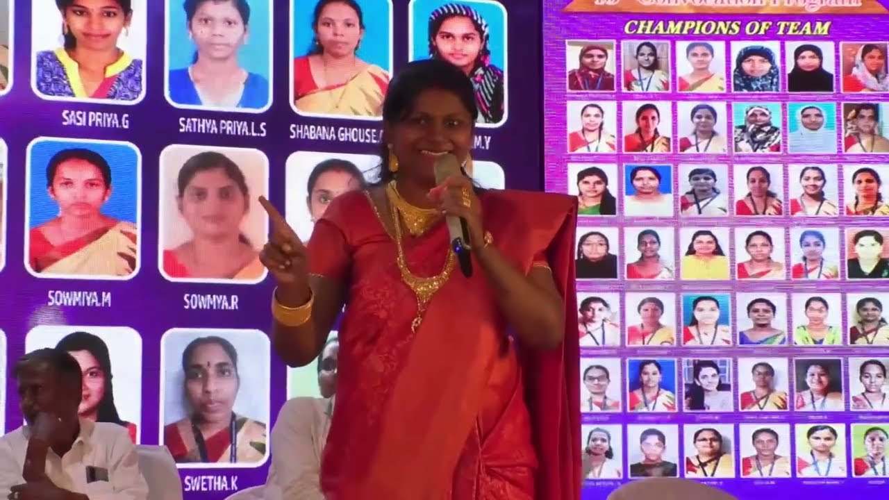 Team Education-Montessori Training in Chennai-Tamilnadu-India Principal mam Speech @ Convocation.