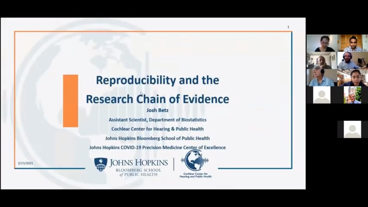 Reproducibility and the Chair of Evidence in Research