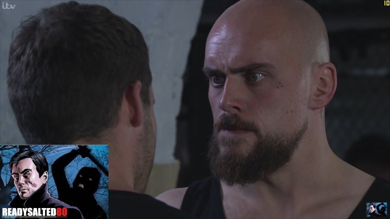 Emmerdale - Aaron Stands Up To Jason In The Gym