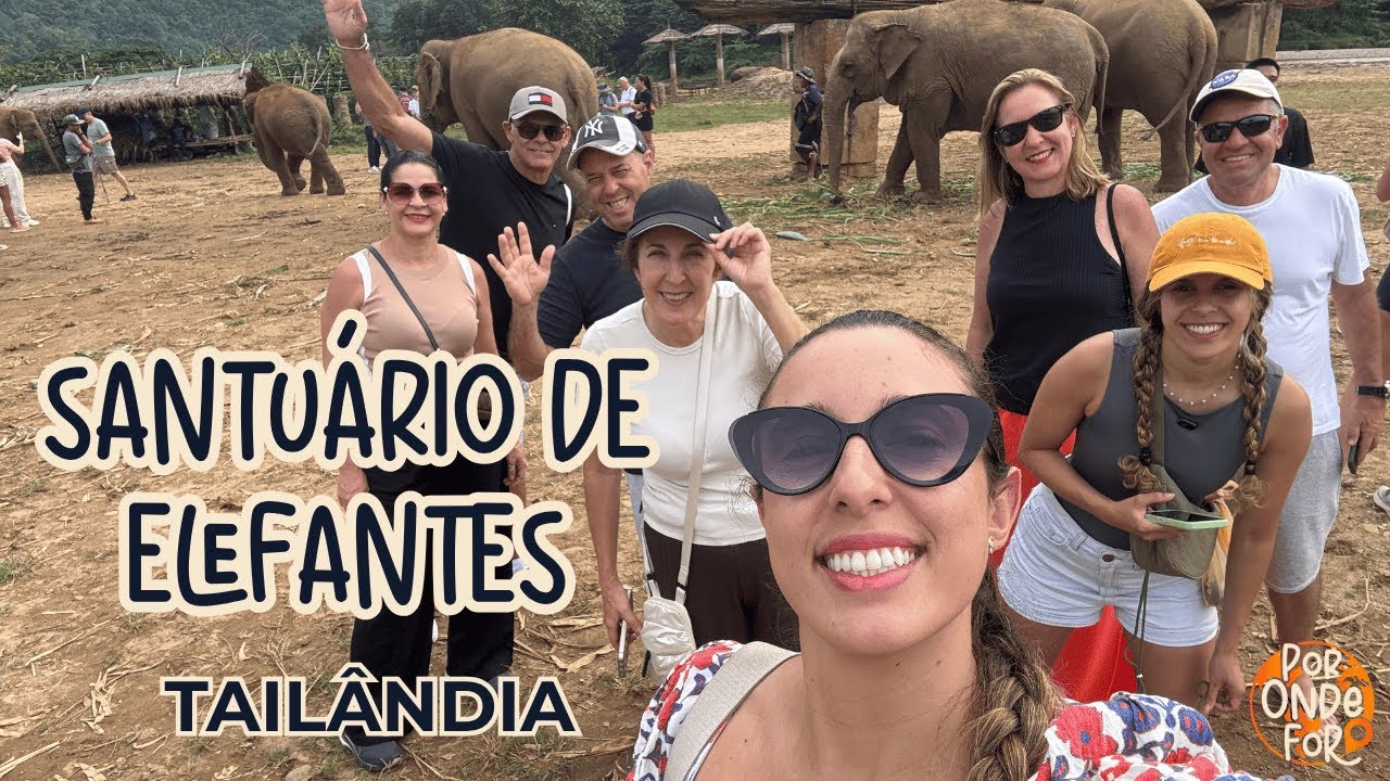 Santuário Ético de Elefantes na Tailândia 🐘 | Elephants Nature Park