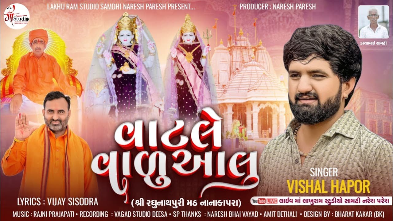 Vishal Hapor II વાટલે વાળુ આલુ II Lakhu Jahu New Song II Nana Kapara II  રઘુનાથપુરી મઠ નાનાકાપરા