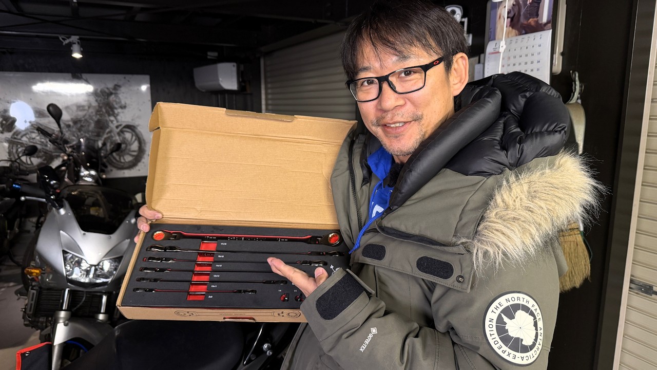 12999円!首振り可能なラチェットメガネレンチセット　DURAXION メガネレンチセット 両頭首振型 10点組