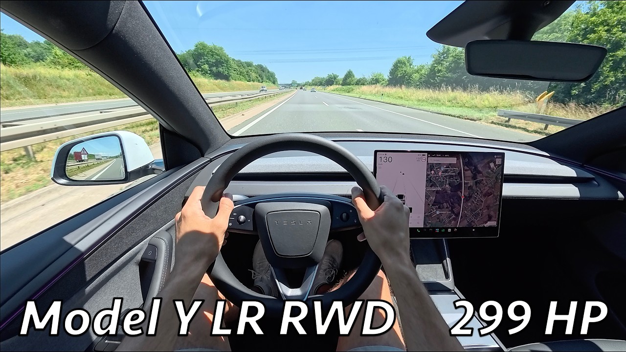 Tesla Model Y Long Range RWD 2026 POV Test Drive (299 HP)