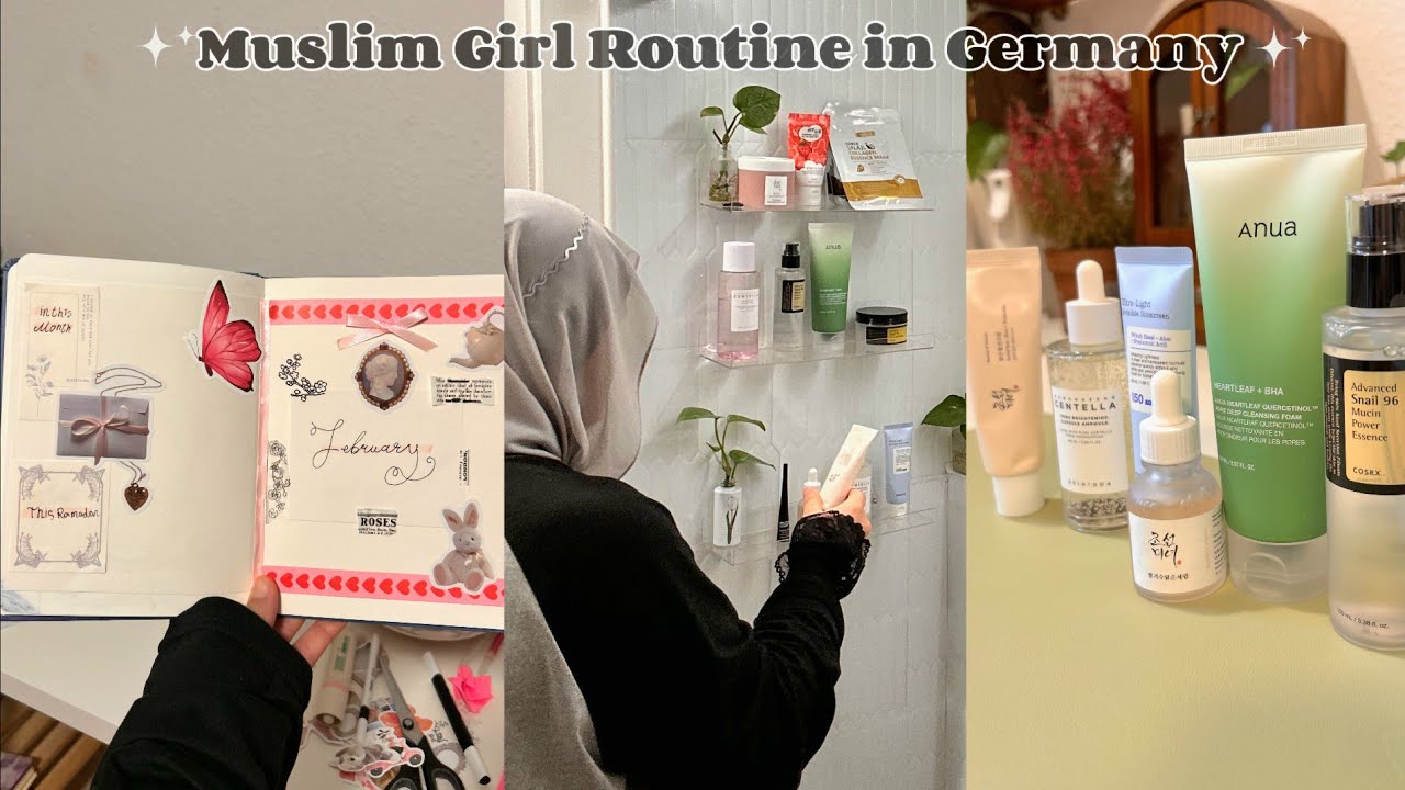 ٢٤عاما!🧕🏻🎀بداية خير ان شاء الله/يوميات فتاة مسلمة في المانيا/منتجات عناية🧴/تغيير الحمام✨️/طبخ🍲/هدوء🎐