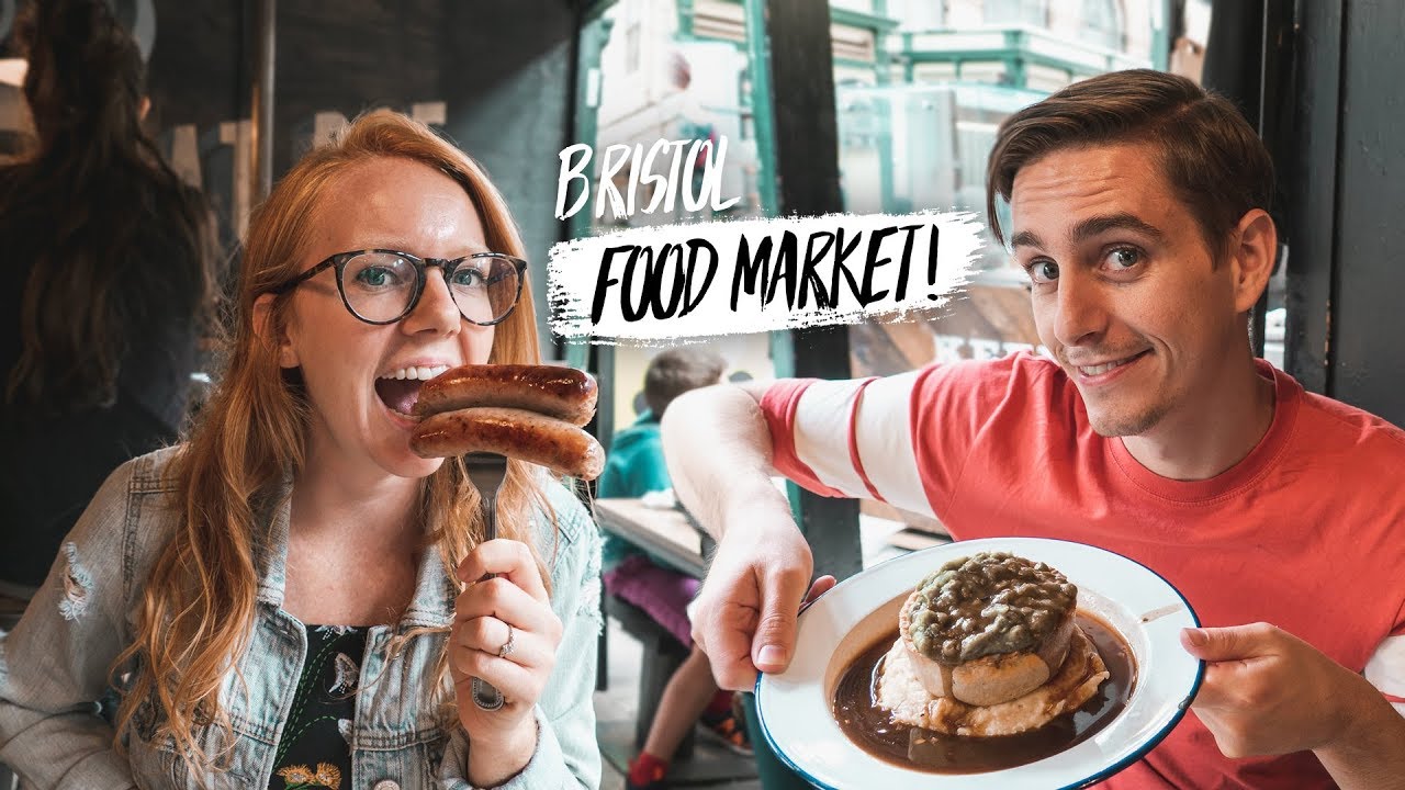 British Food — ЛУЧШИЙ ПРОДУКТОВЫЙ РЫНОК В БРИСТОЛЕ! + Знакомство с городом (Бристоль, Англия)