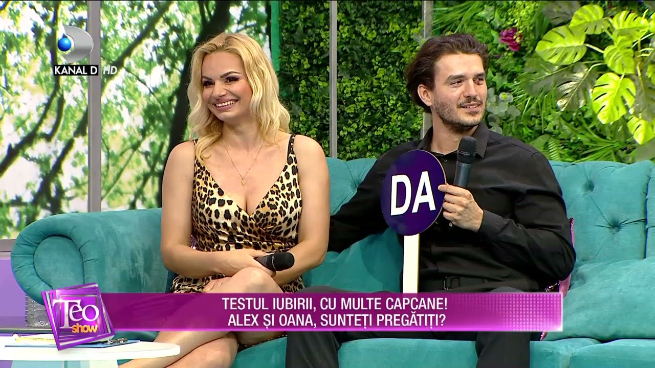 Teo Show (29.07.2021) - Test cu multe capcane! Alex Nedelcu si iubita Oana isi testeaza dragostea!
