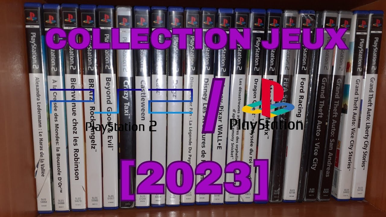 Ma Collection de Jeux PS2/PS1 [2023]