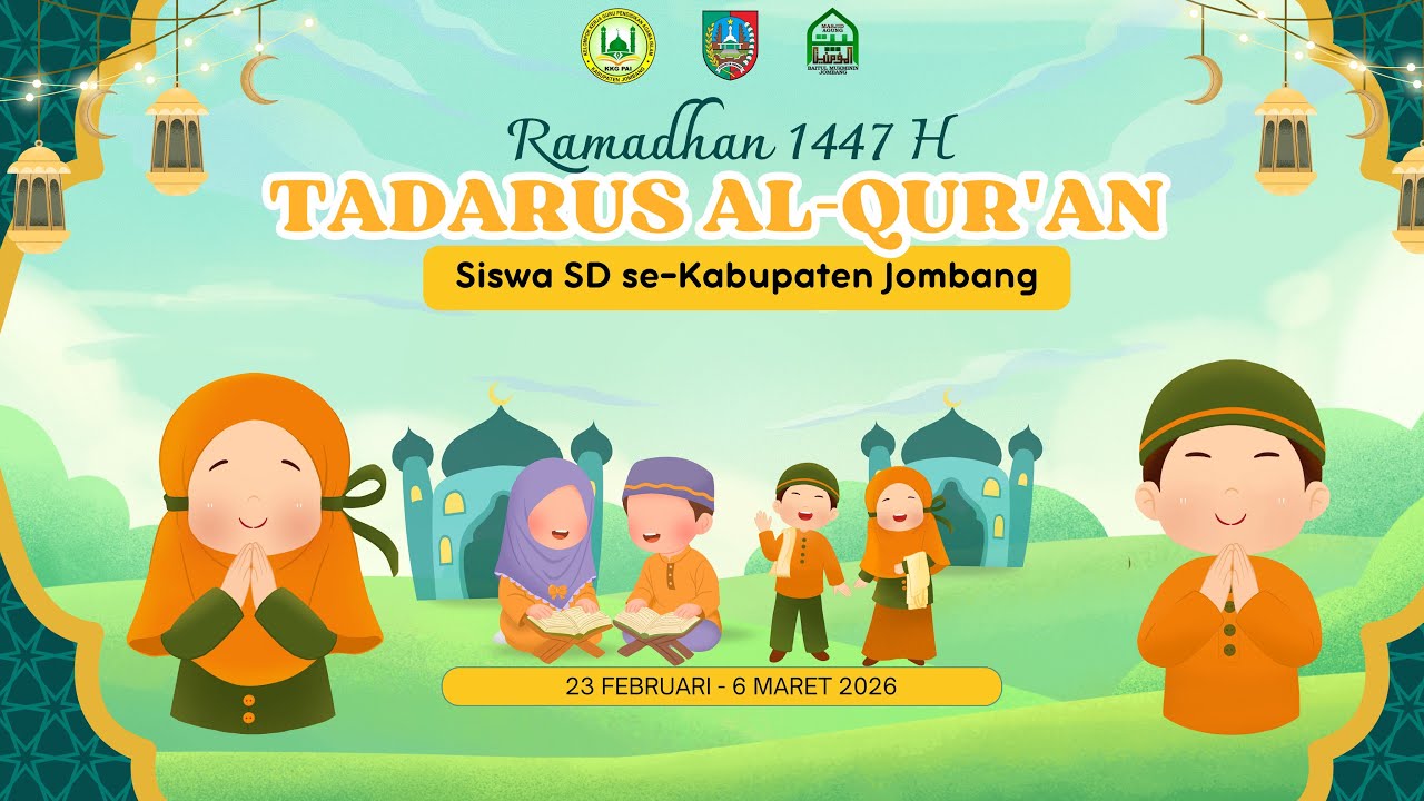 🔴LIVE Hari ke-9 Tadarus Al-Qur'an Siswa SD se-Kabupaten Jombang