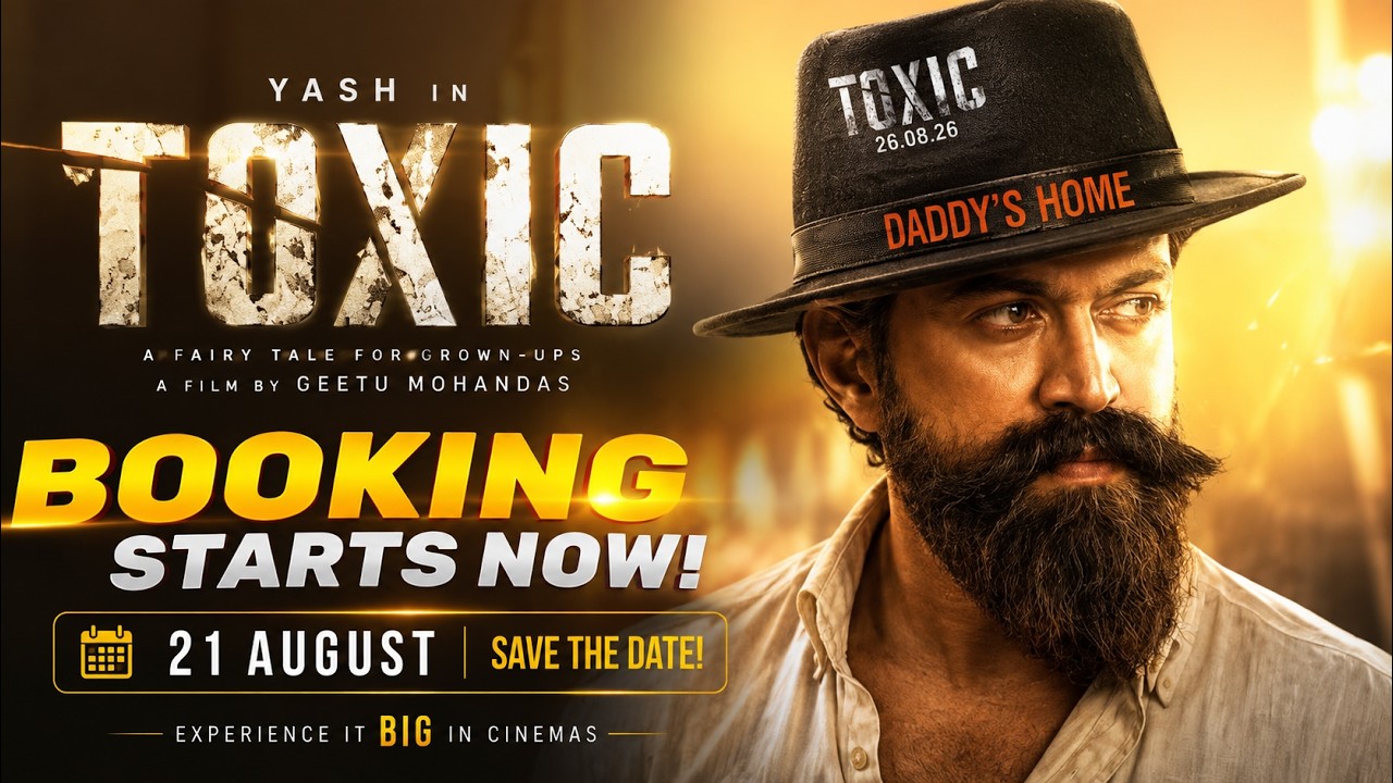 Toxic Advance Booking Starts Today!: Yash&rsquo;s ₹100 Crore Opening? | Toxic Box Office