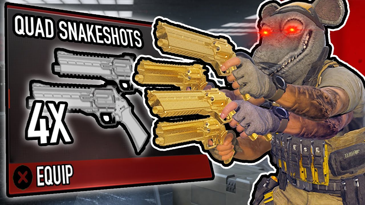 Cooking with the CURSED QUADRUPLE Snakeshot Magnums in Modern Warfare
