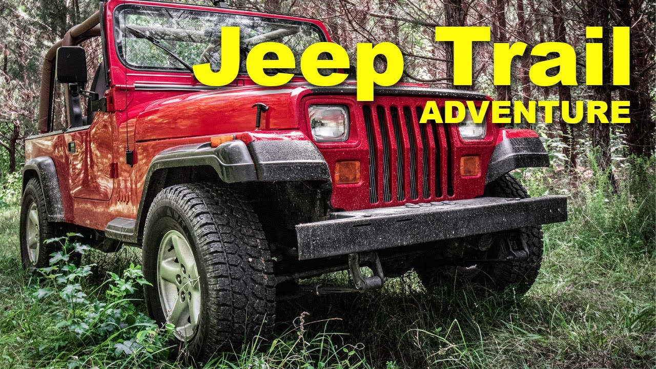 Jeep YJ off road trail adventure in Sumter National Forest