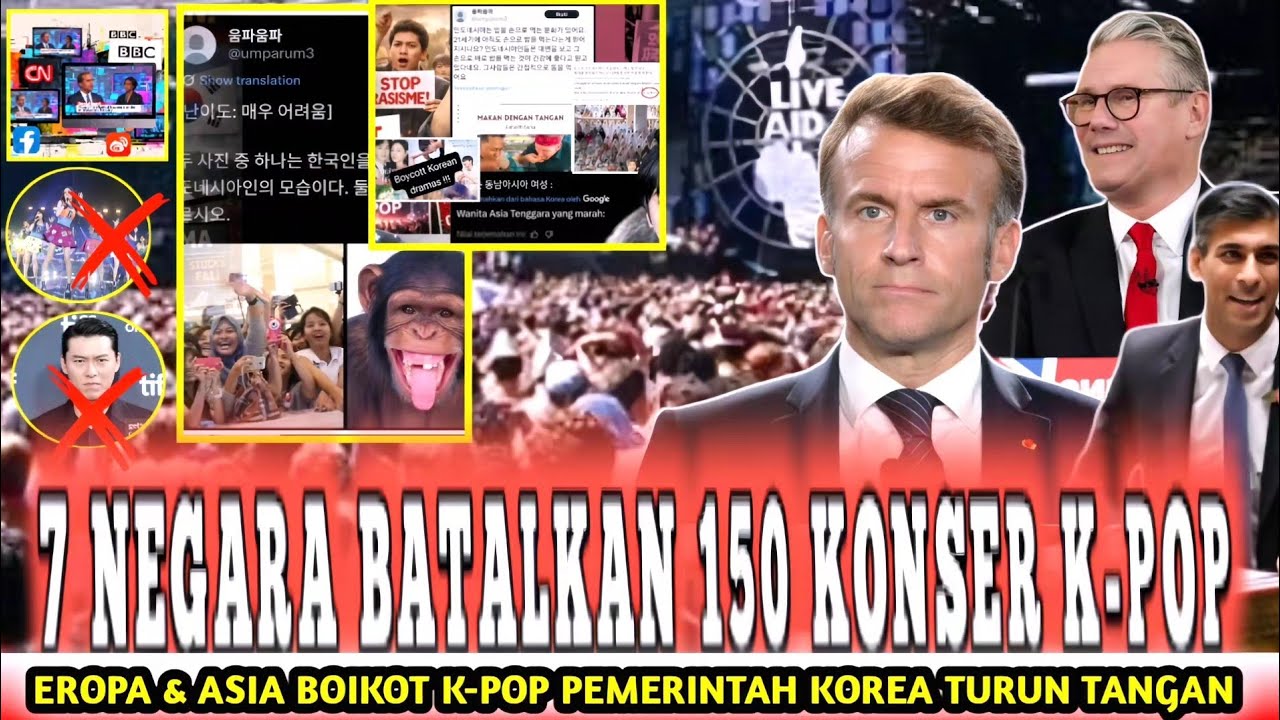 RATUSAN TRILIUN LENYAP!! 7 Negara Eropa Dan Asia Batalkan Konser K-pop Dampak Knetz Di Luar Dugaan !