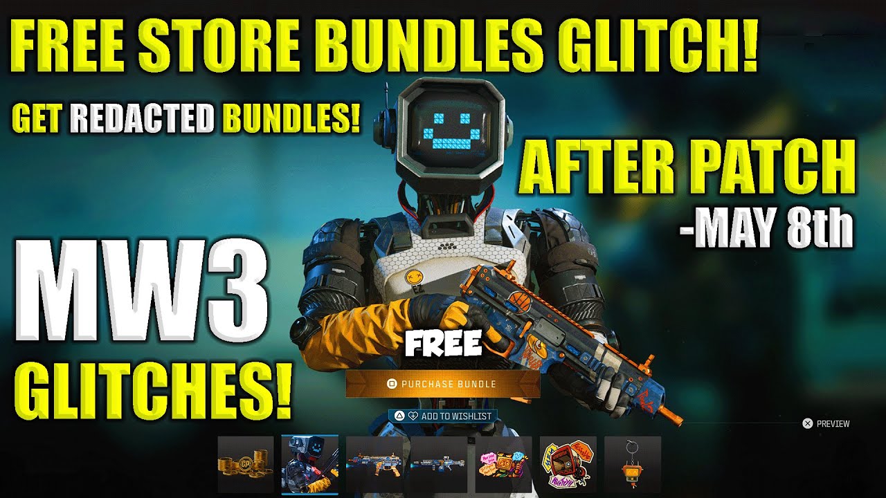 *SUPER EASY*  Unlock FREE STORE BUNDLES Glitch! (Free MW3 Operators GLITCH) FREE BLUEPRINTS glitch!