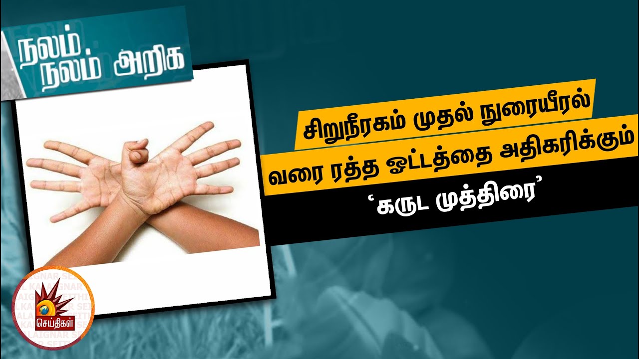 சிறுநீரகம் முதல் நுரையீரல் வரை ரத்த ஓட்டத்தை அதிகரிக்கும் ‘கருட முத்திரை’ | Nalam Nalam Ariga