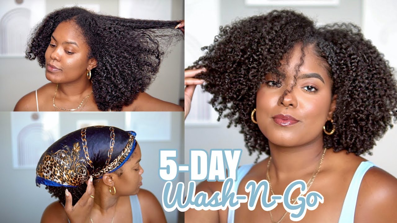 5-дневная программа ухода Wash-N-Go! + Урок по использованию High Puff!