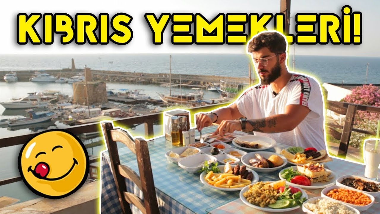 KIBRIS YEMEKLERİNİ DENEDİM! | YAPILIŞLARI DA İSİMLERİ DE ÇOK İLGİNÇ?!