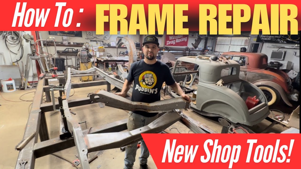 How To Fix Frame Rails + New Shop Tools