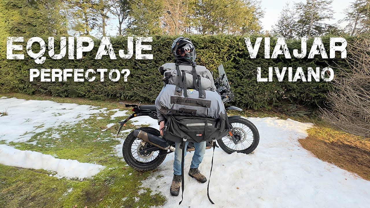 С 4 СУМКАМИ Я СОЕДИНЯЮСЬ В ЮЖНУЮ АМЕРИКУ НА МОТОЦИКЛЕ 🏍️ КОНФИГУРАЦИЯ БАГАЖА - ЧТО Я НЕСУ?