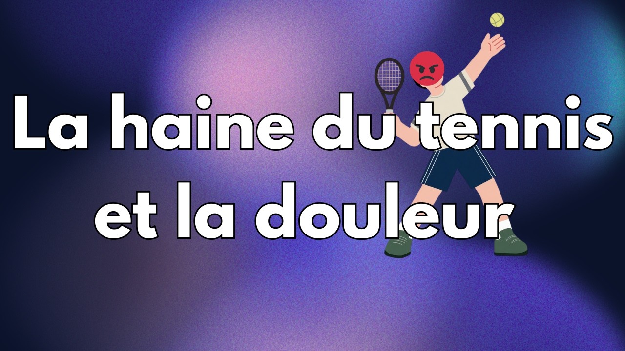 La haine du tennis et la douleur - Open dAndré Agassi - Comment et pourquoi