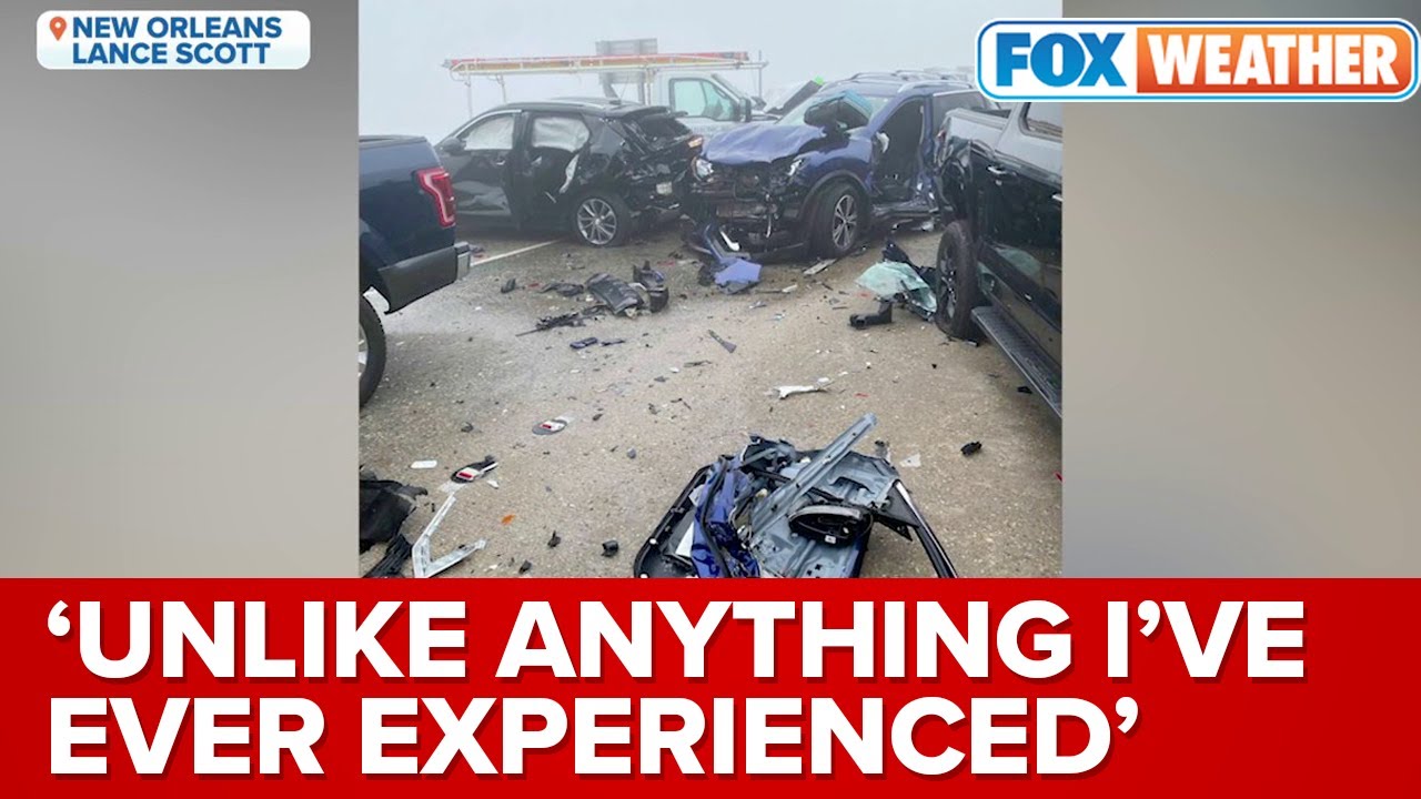 'Cars Just Crumbled': Drivers Stranded On I-55 In Louisiana After Deadly Pileup