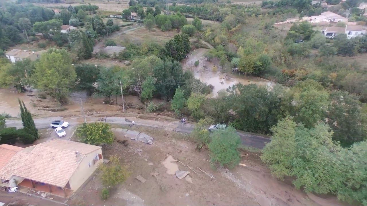 inondation villemoustaussou 15/10/2018